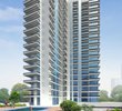 View of Luxury High End Multi-residential Housing Tower